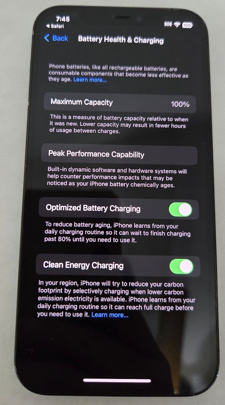 Apple iPhone 12 Pro 256 GB in Pacific Blue 1Z78