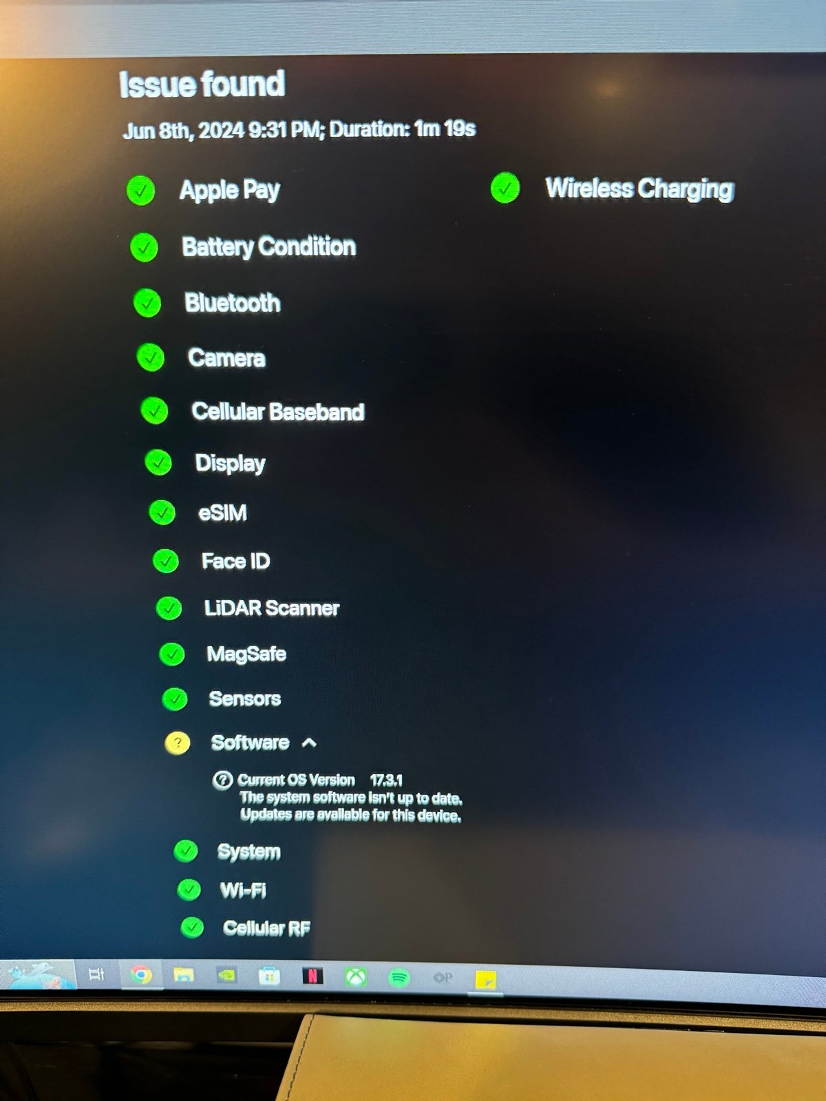 Apple iPhone 13 Pro 128 GB Graphite UNLOCKED 9W72