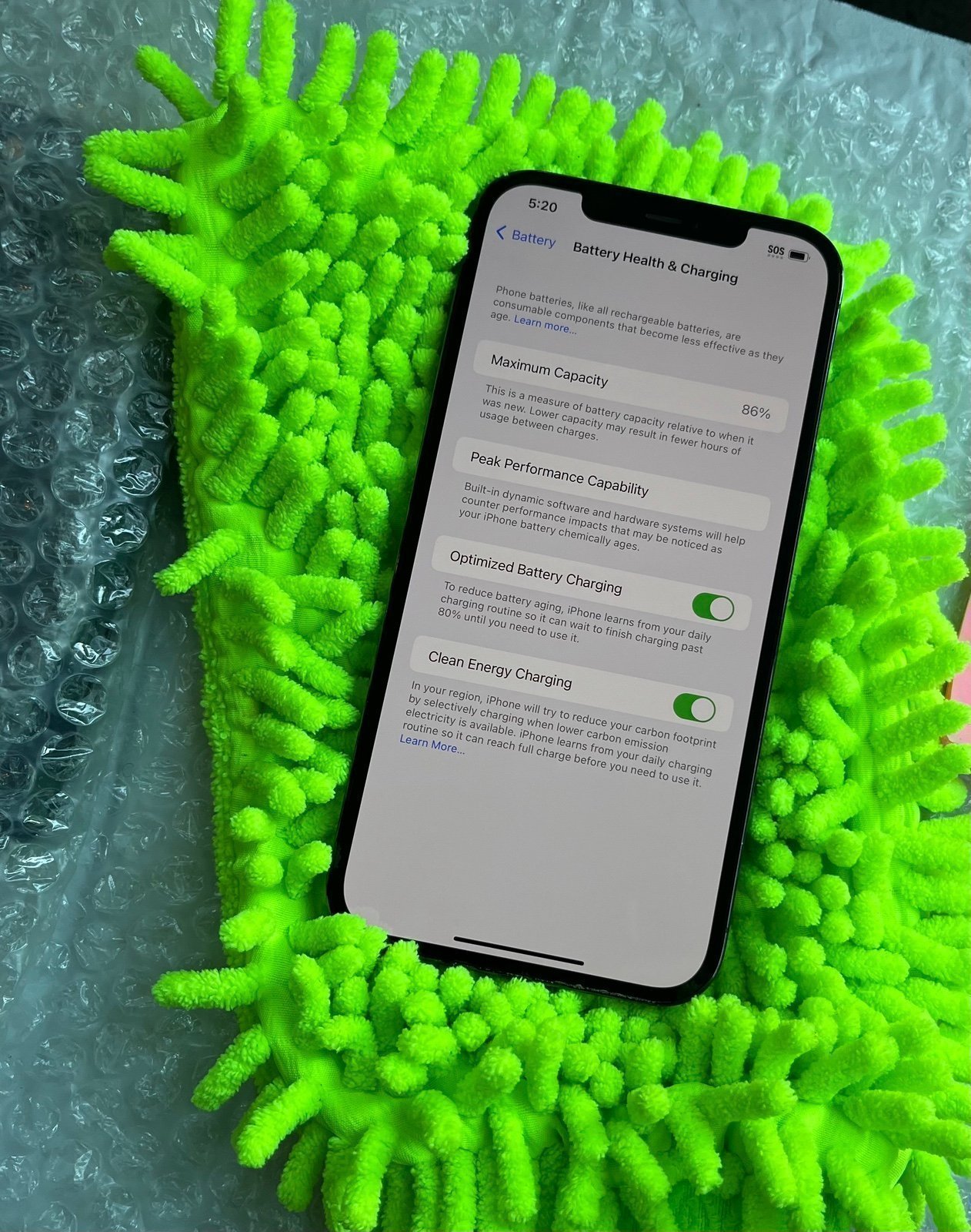 iPhone 12 Pro Max 256GB Unlocked iOS 16.1.2 9S35