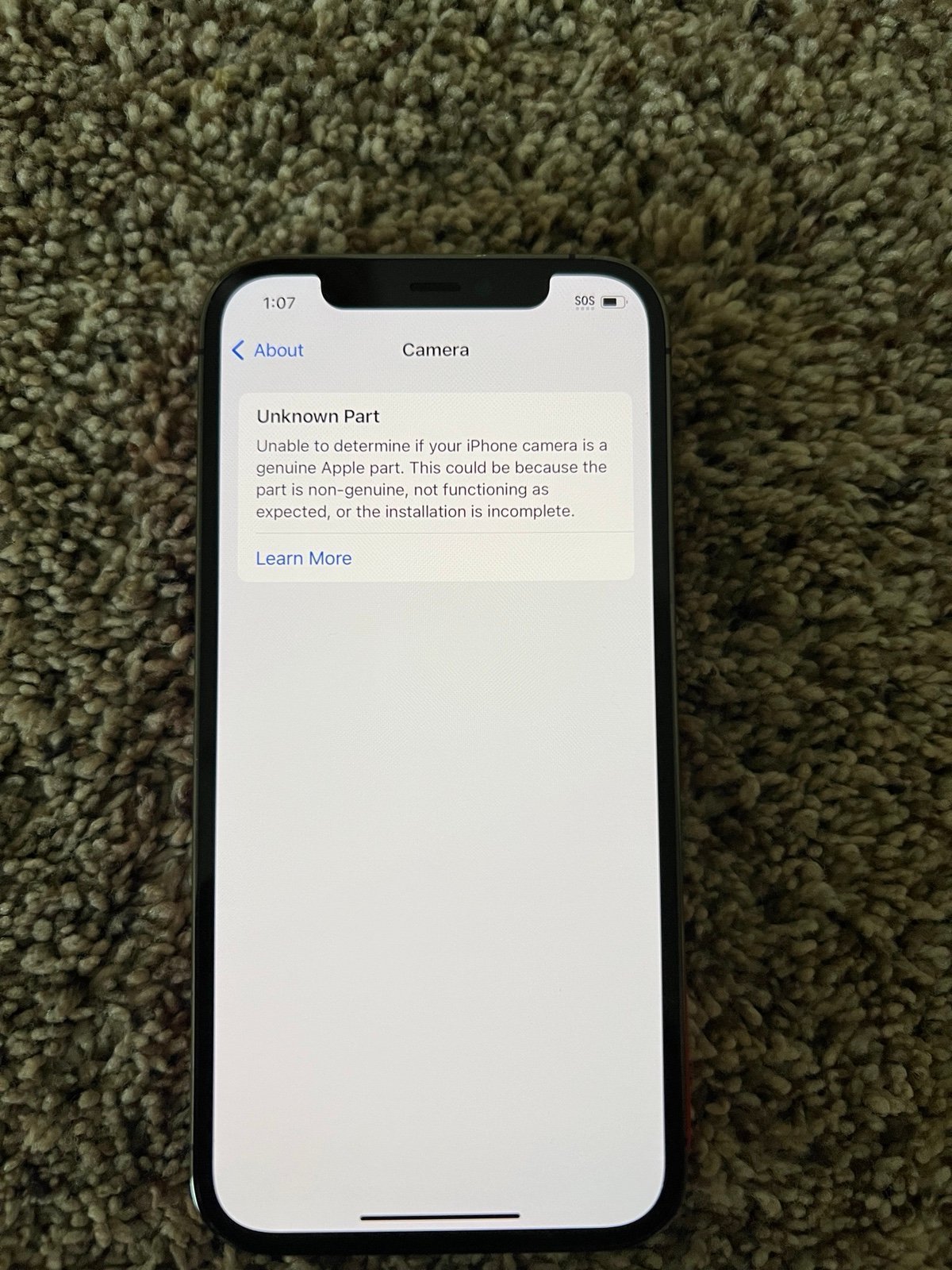 iPhone 12 Pro 128GB Graphite for any carrier 2M75