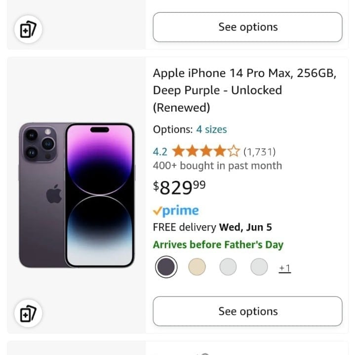 Apple iPhone 14 Pro Max 256 GB 6X15