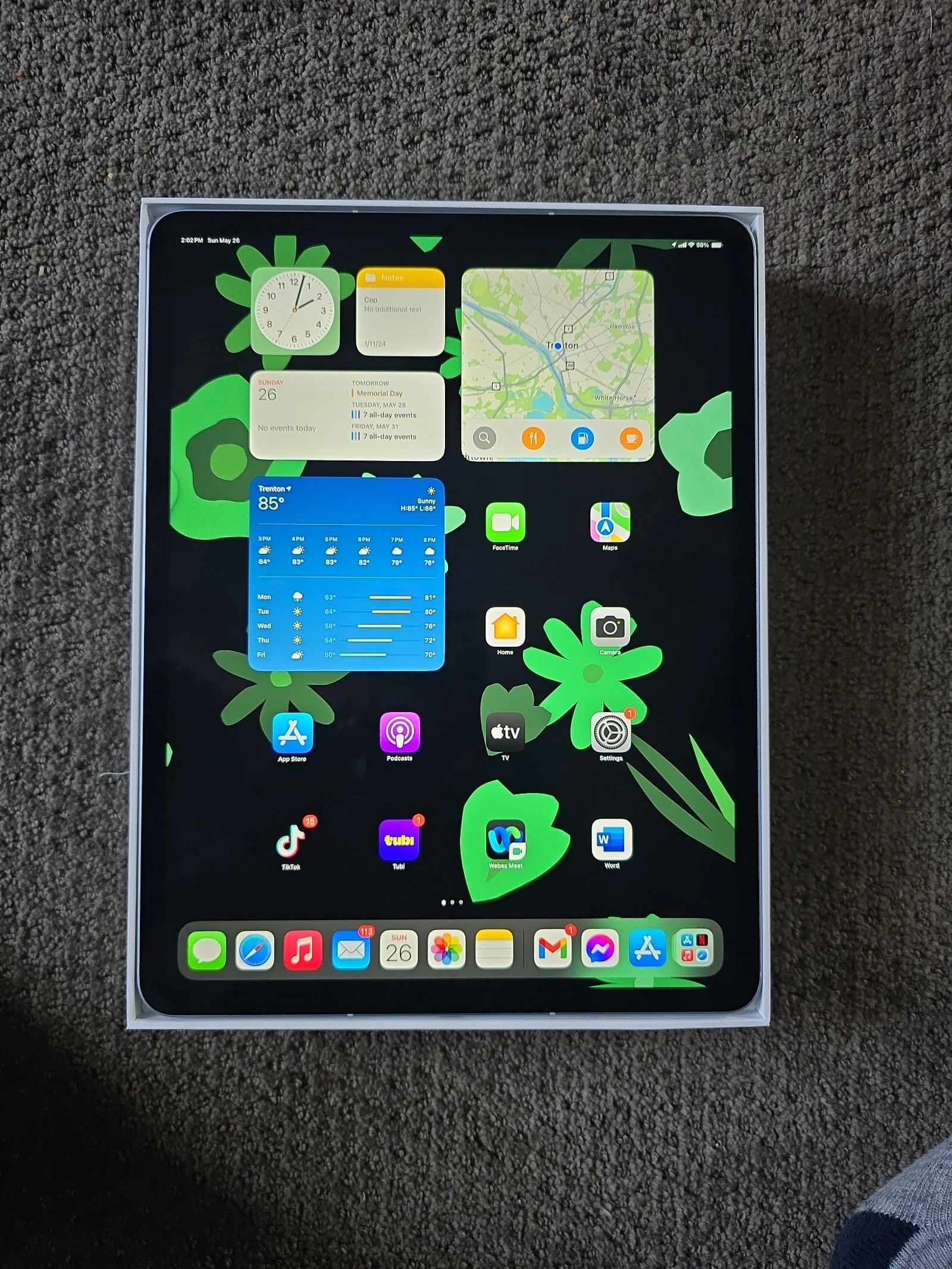 iPad air 13in m2 8G93