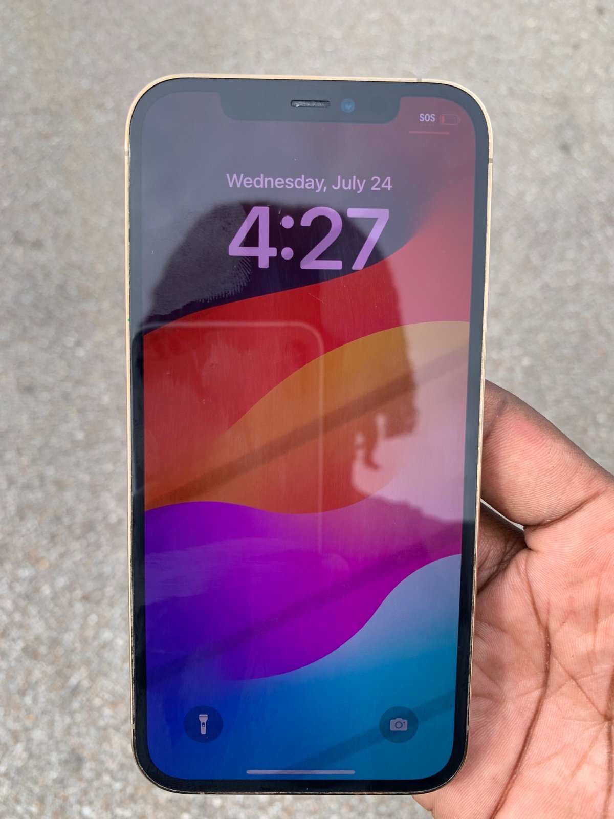 (AT&T/Cricket) iPhone 12 Pro 128GB (Gold) 5K69