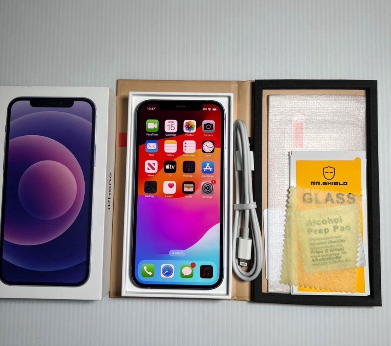 Apple iPhone 12 64 GB in Purple for Unlocked 8W59