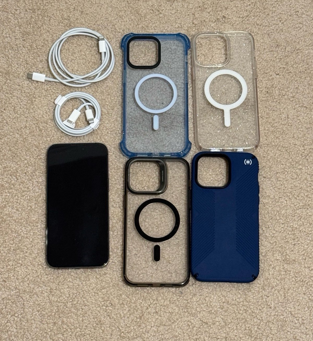 Unlocked Apple iPhone 14 Pro Max 128 GB in Deep Purple 2Q12