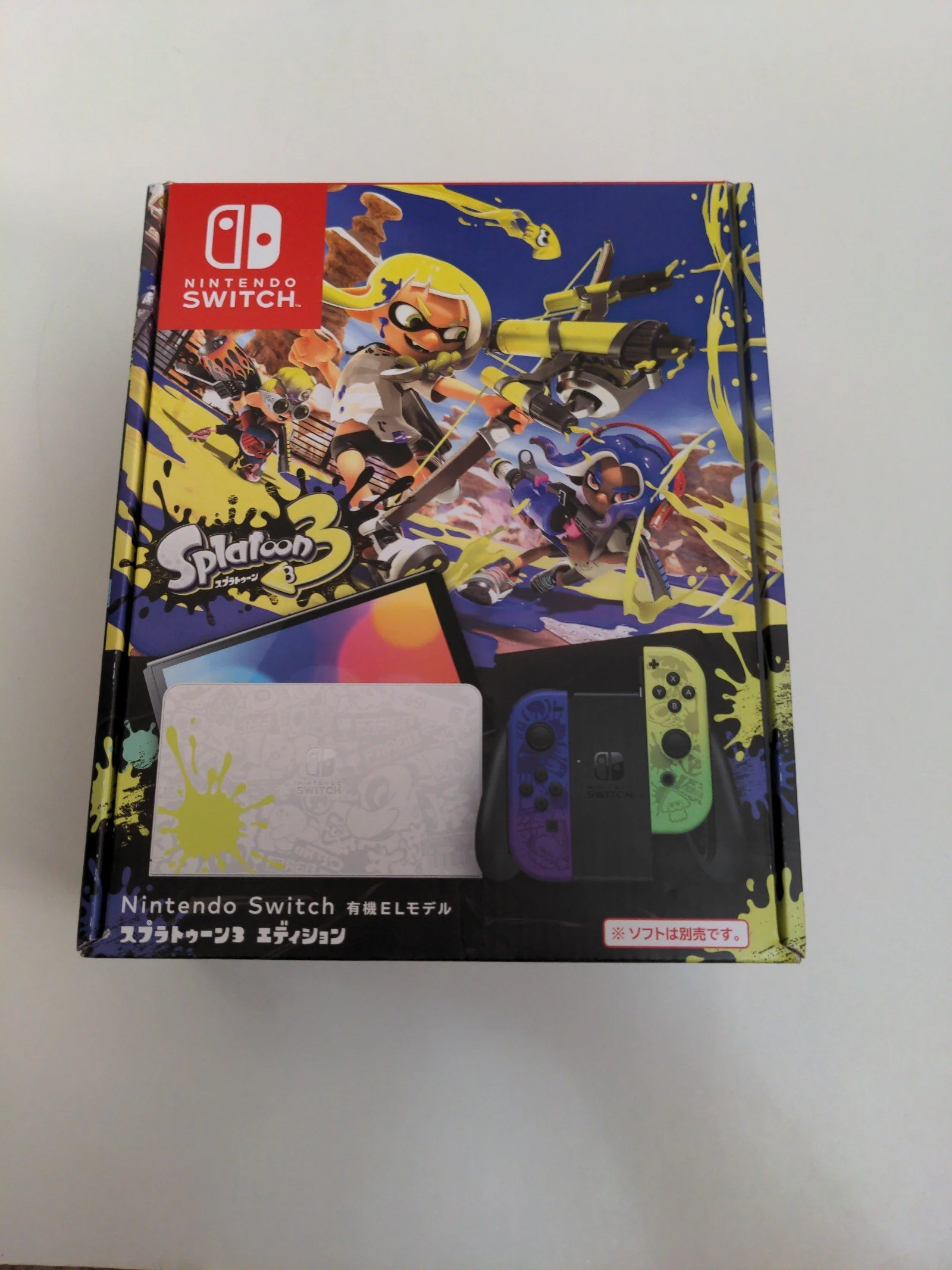 Nintendo Switch OLED Splatoon Version 1G87