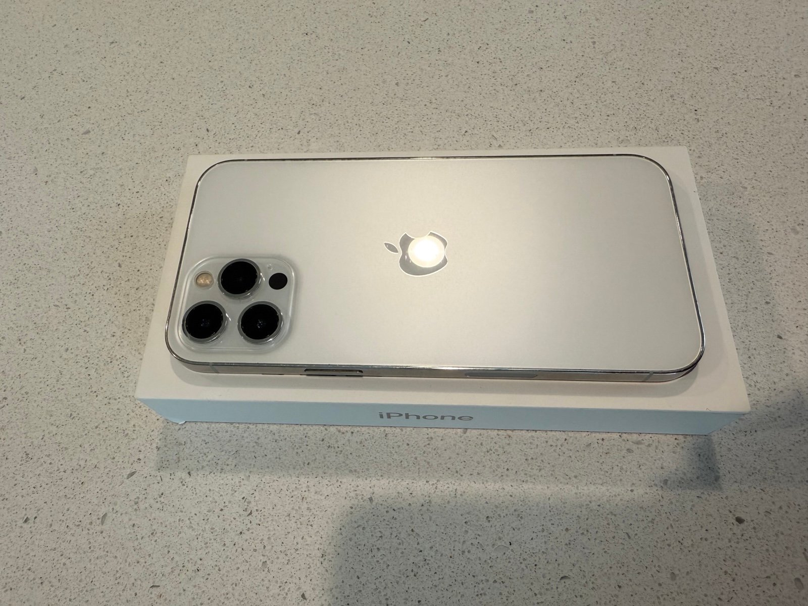 Unlocked Apple iPhone 12 Pro Max 128 GB Silver 1N58