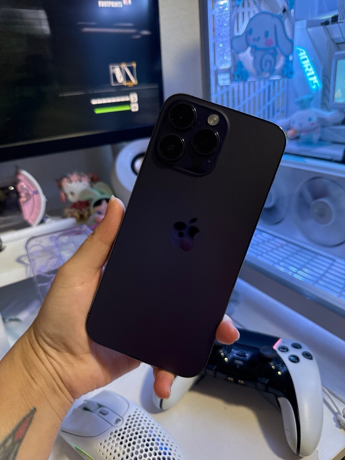 Apple iPhone 14 Pro Max 128 GB in Deep Purple Unlocked 6W58