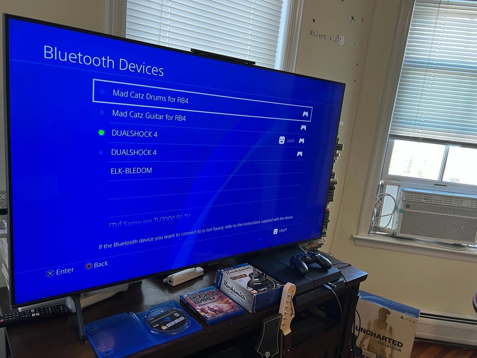 Rock Band 4 PS4 Wireless Bundle fender Guitar Drums Mic Console  PS5 PlayStation 7V37