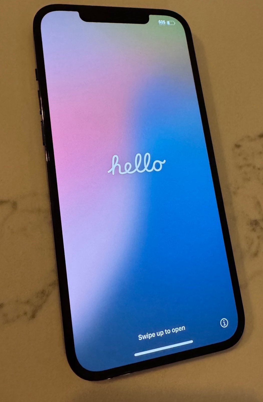 Apple iPhone 12 Pro Max 256 GB in Pacific Blue Unlocked 1N93