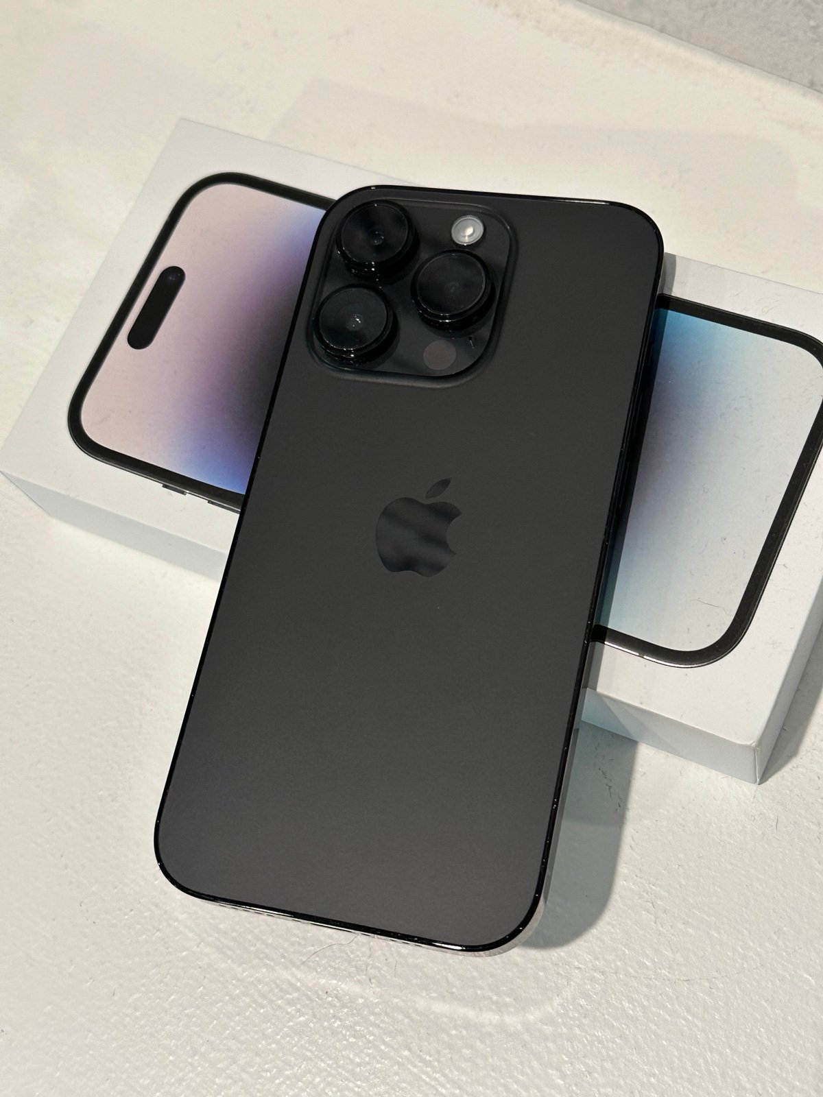 iPhone 14 Pro Phone Unlocked Space Black Factory Reset 256 GB 9Q18