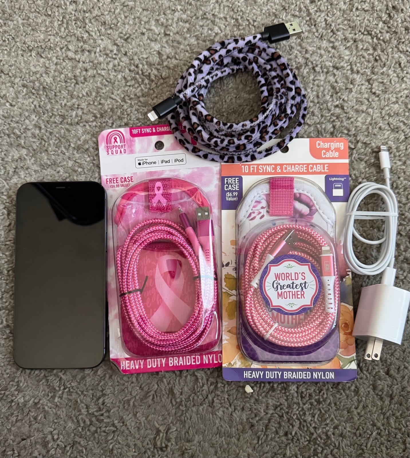 Unlocked iPhone 12 ProMax & Chargers - 128 GB Excellent Condition 1J82