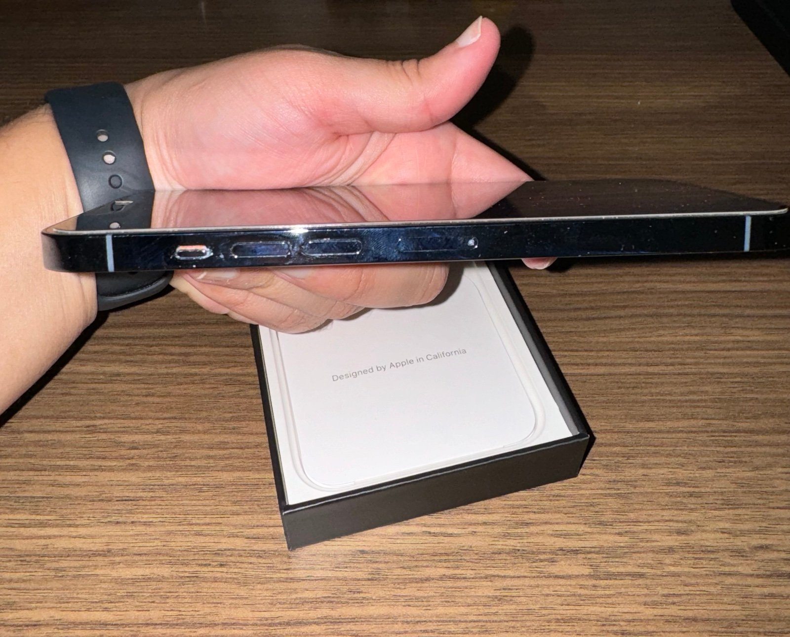 Apple iPhone 13 Pro Max 128 GB in Sierra Blue Unlocked 9U13