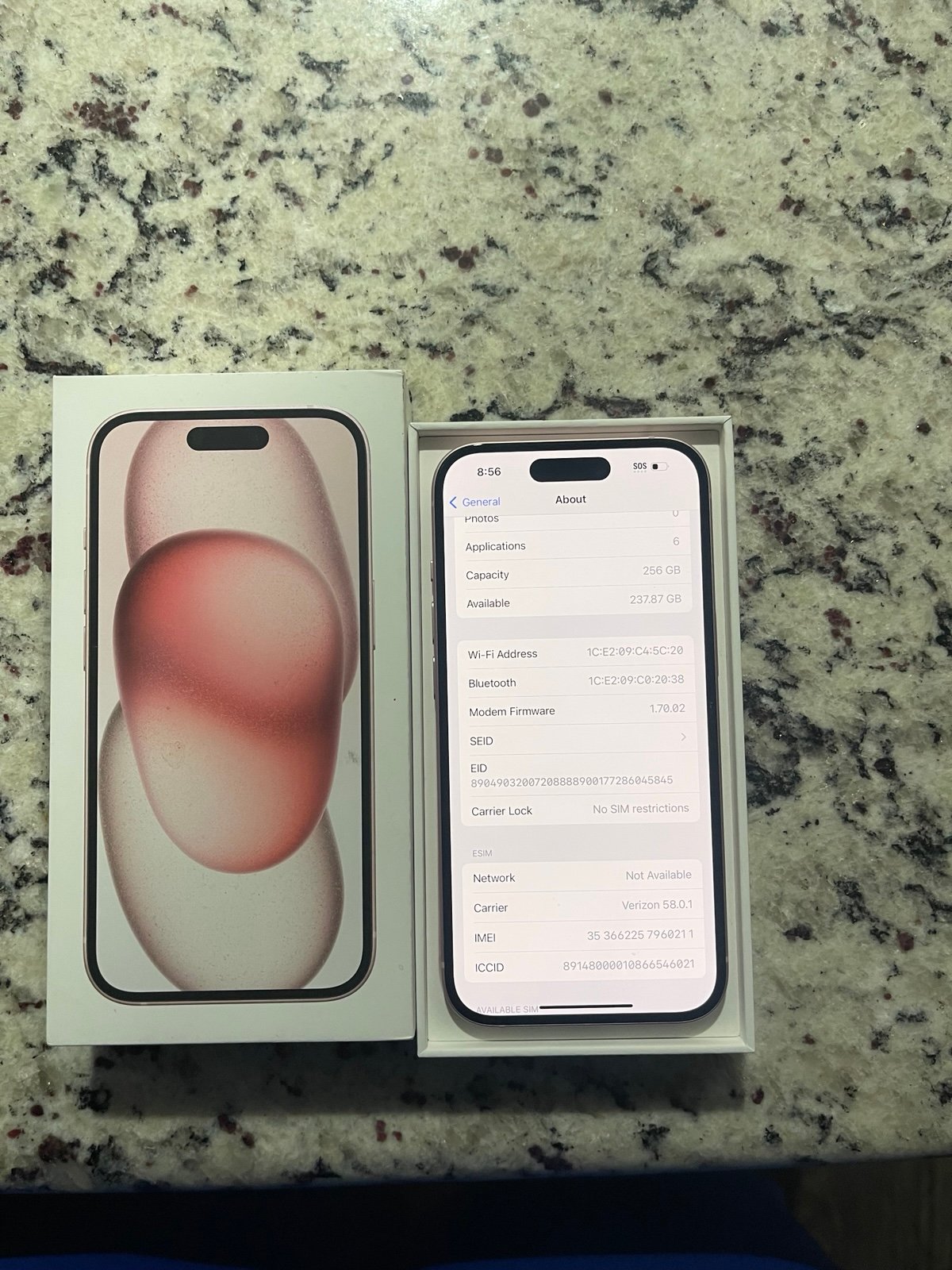 Apple iPhone 15 256GB 3Q91