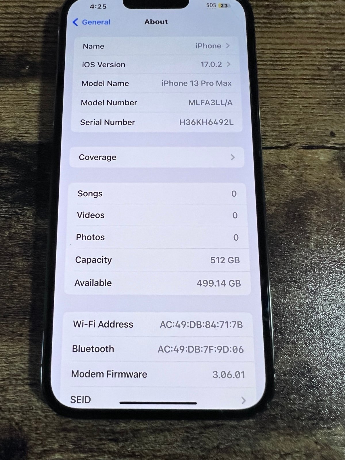Apple iPhone 13 Pro Max 512GB 3D52