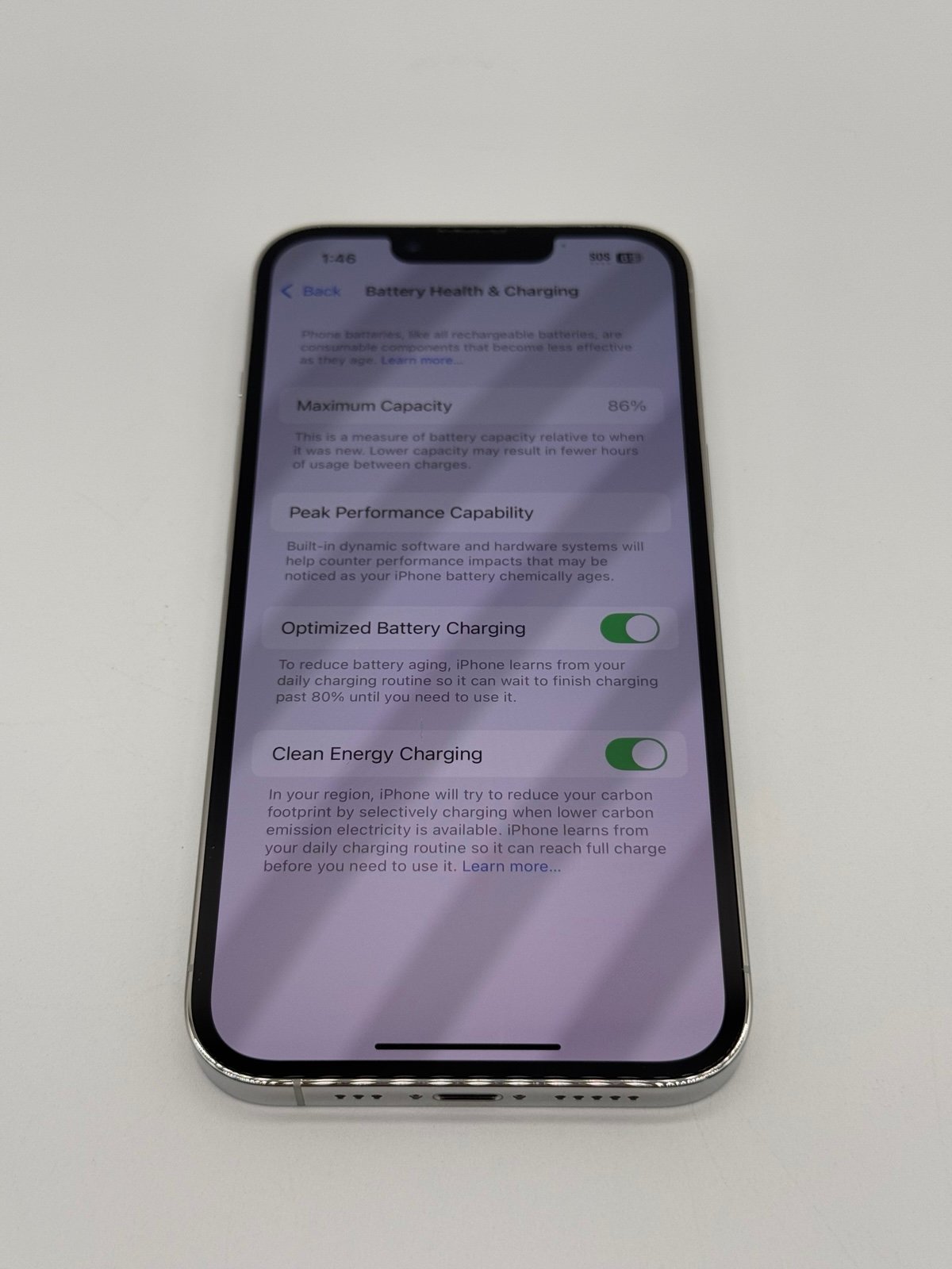 iPhone 13 Pro 128GB Silver -Carrier Unlocked- Clean IMEI Fast Shipping! 8M99