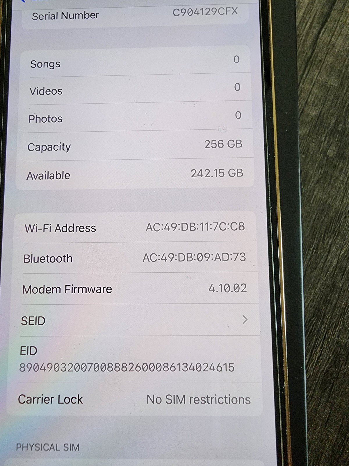 IPhone 13 Pro 256gb 3C66