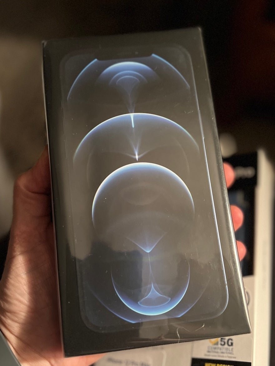 Apple iPhone 12 Pro Max 512GB in Pacific Blue Unlocked 1Z72