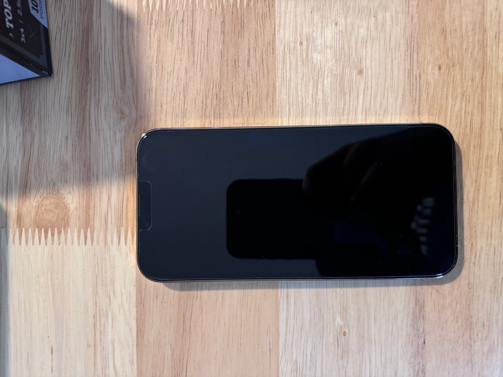 ATT Apple iPhone 13 Pro Max and Blue Spigen Case 5O97