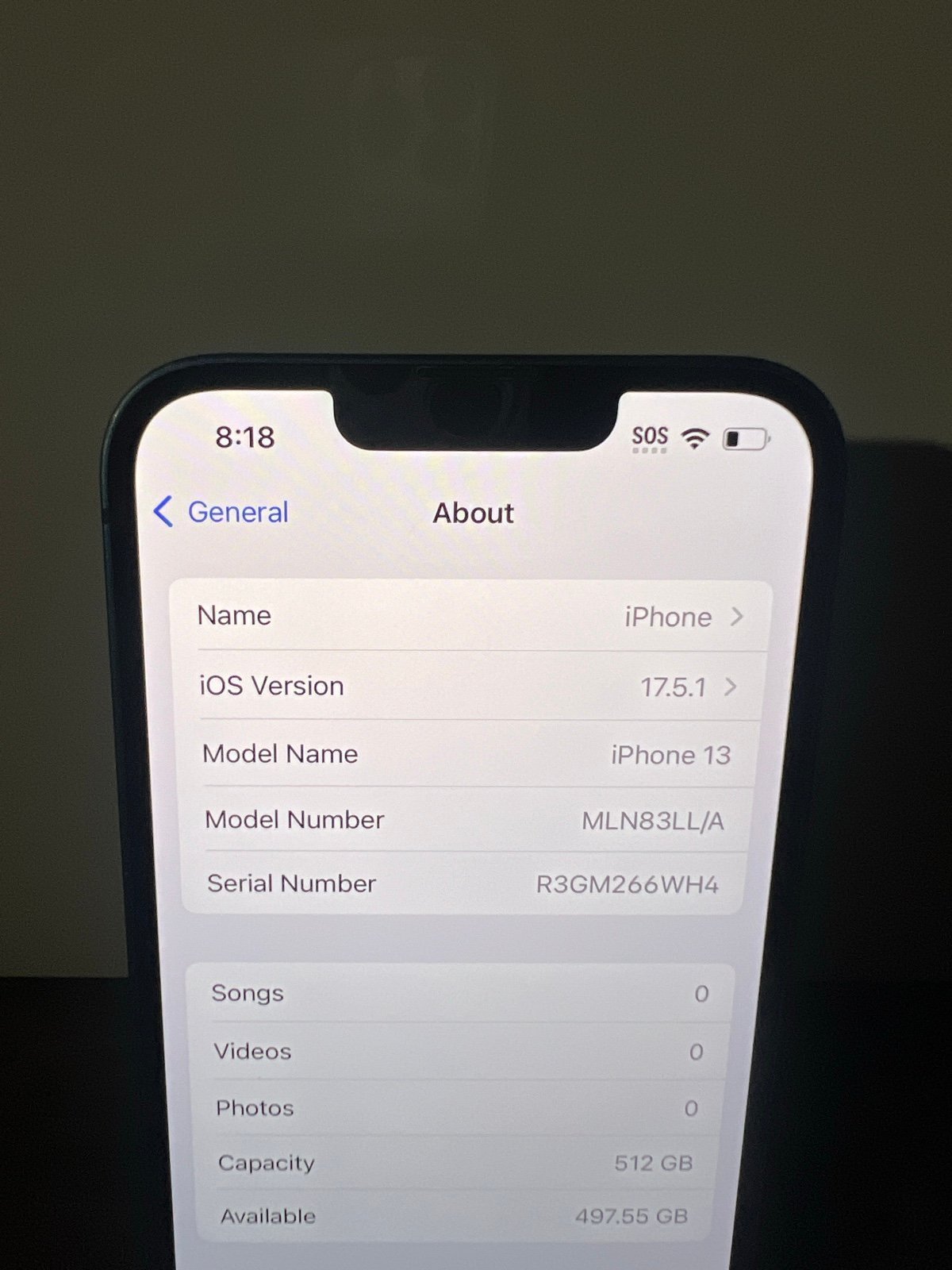 Apple iPhone 13 512GB 7H83