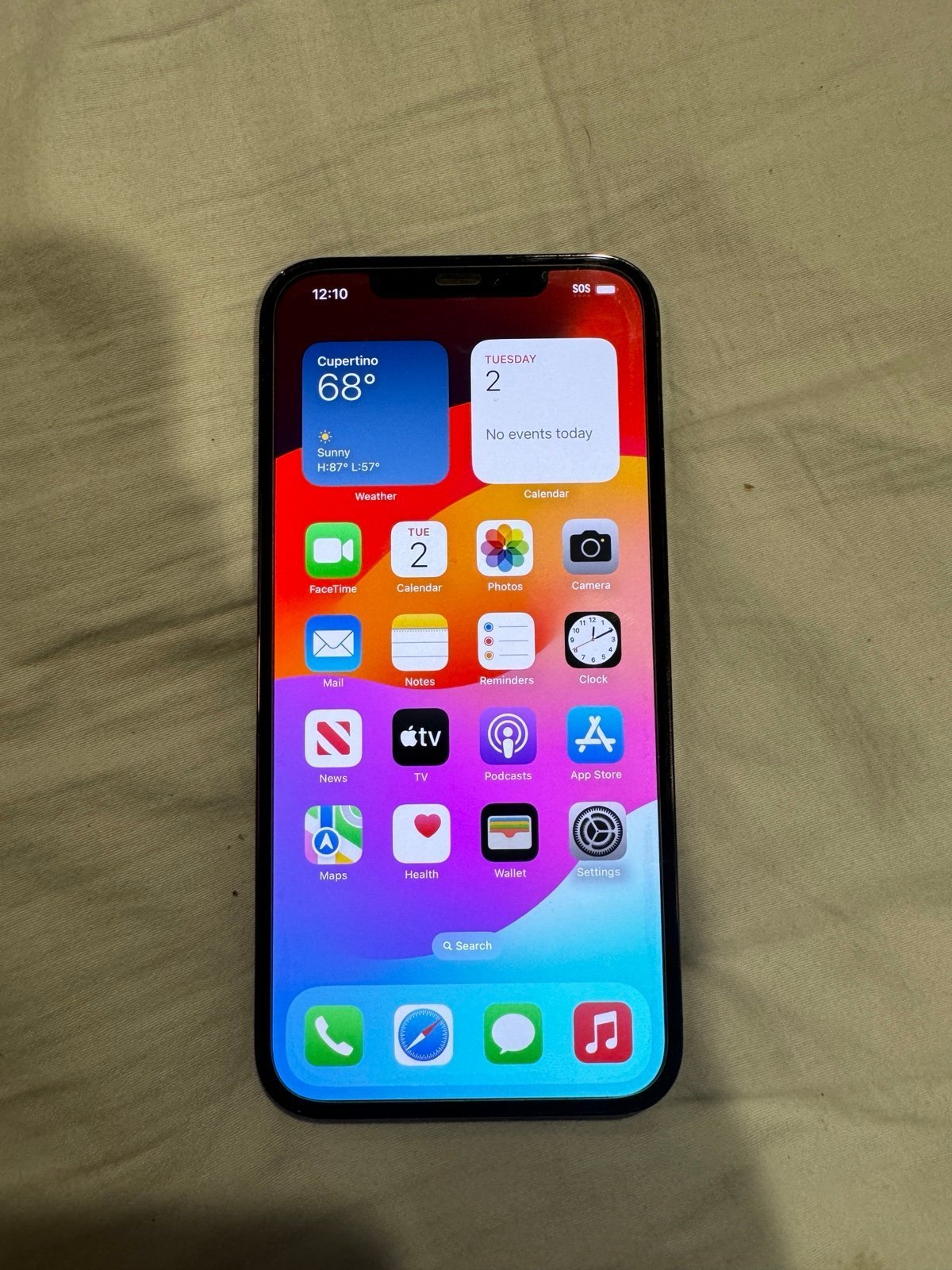 iphone 12 pro max 256gb 2Q92