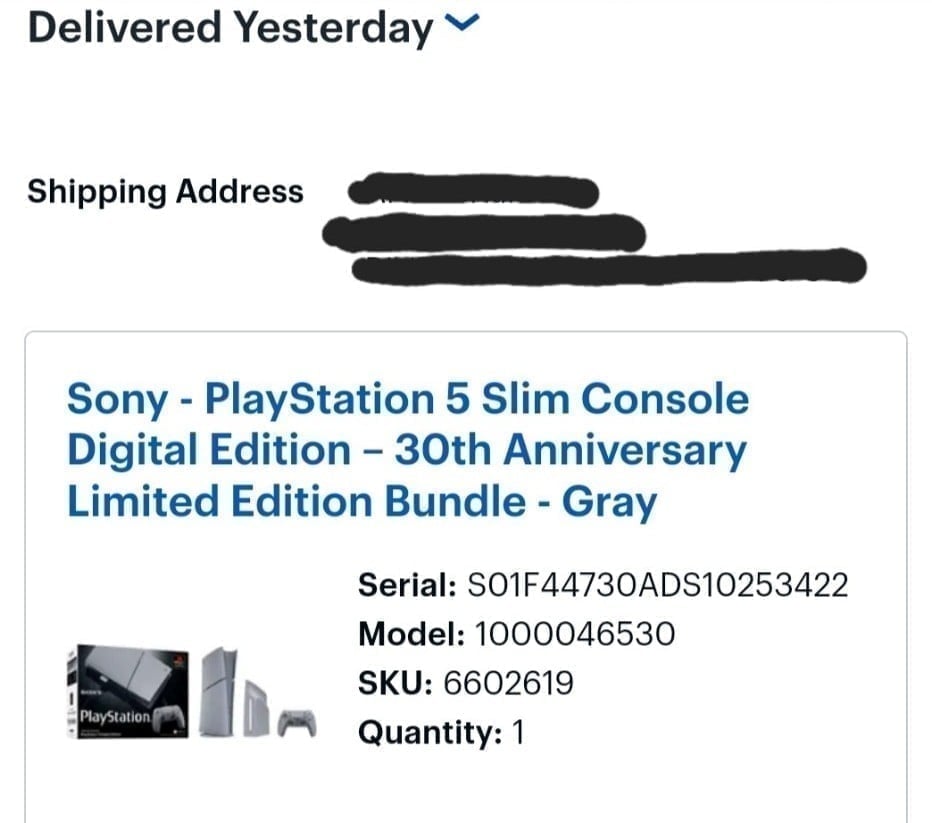 Playstation 5 30th Anniversary Edition 6R67