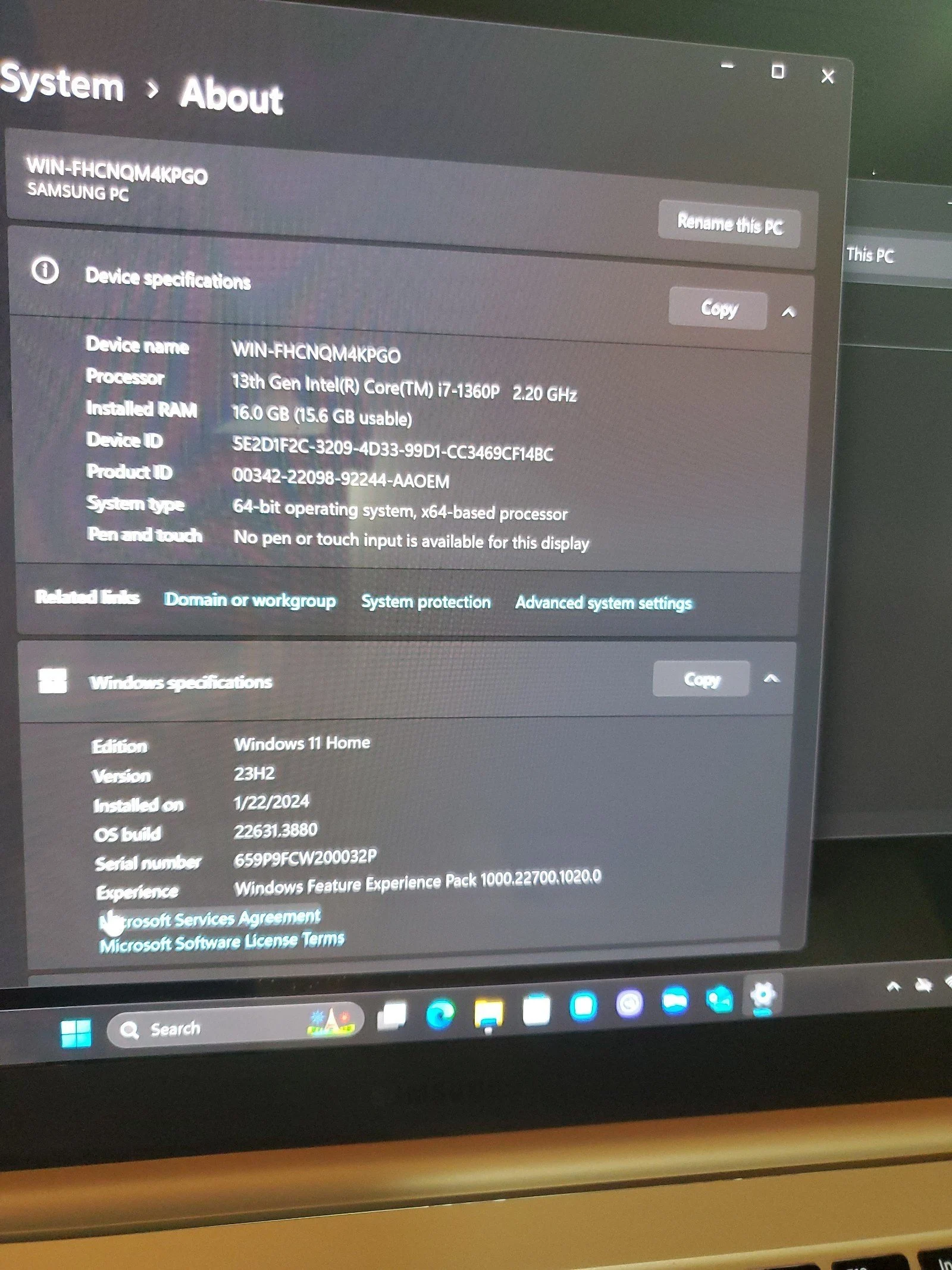 Samsung Galaxy Book 3 Pro