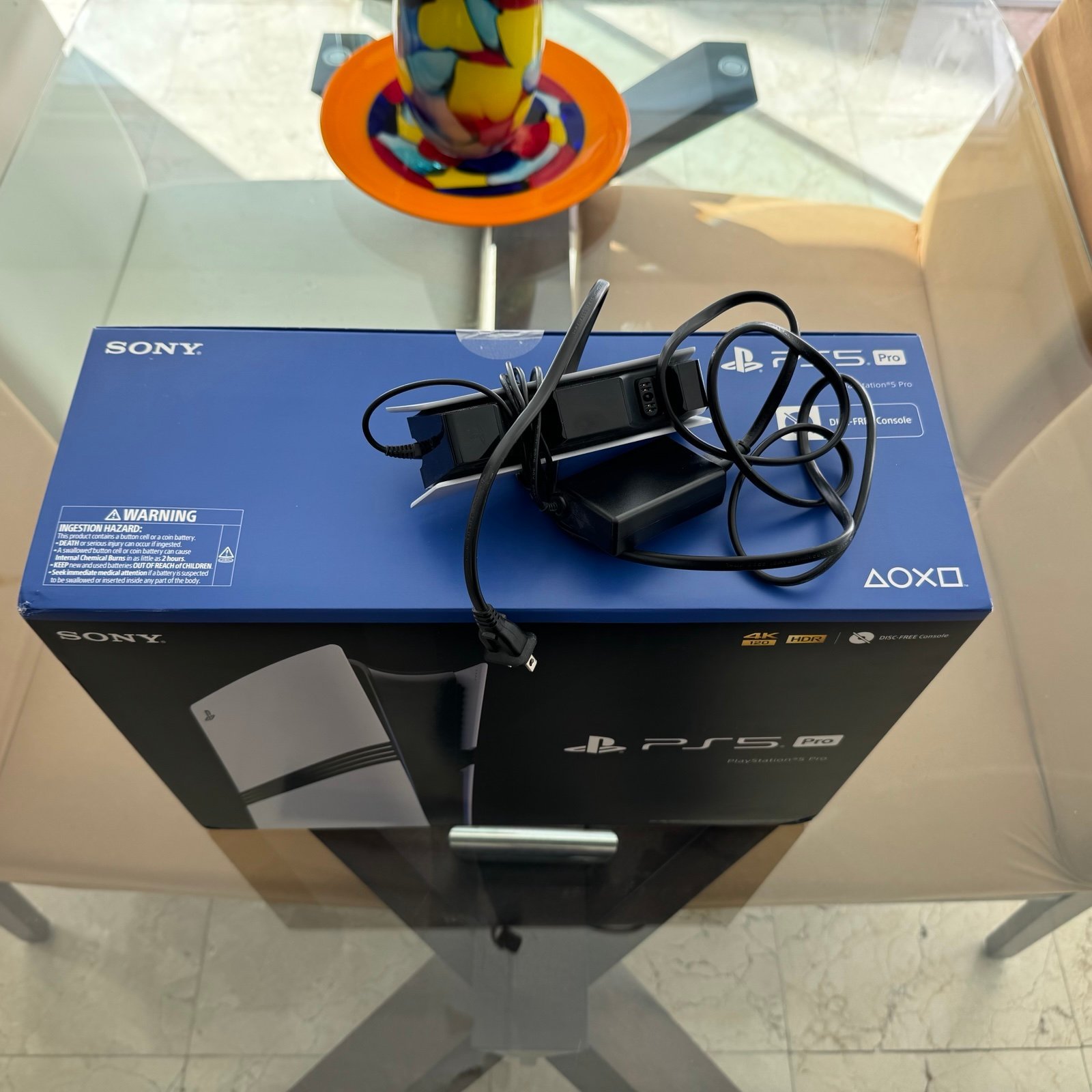 Sony PlayStation5 Pro 2TB White Console Gaming System + DualSense Charger (Free) 7R26