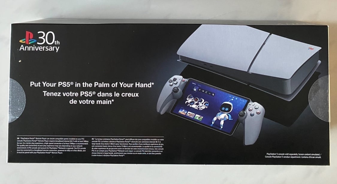 Sony Playstation Portal Remote Player 30th Anniversary Limited Console PSP PS5 5U35