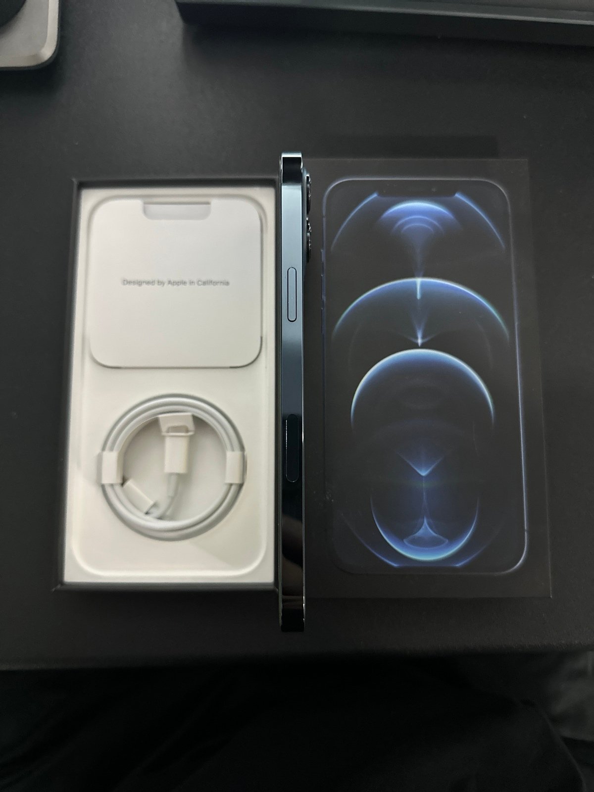 iphone 12 pro max phone unlocked 512GB Pacific Blue 5T91