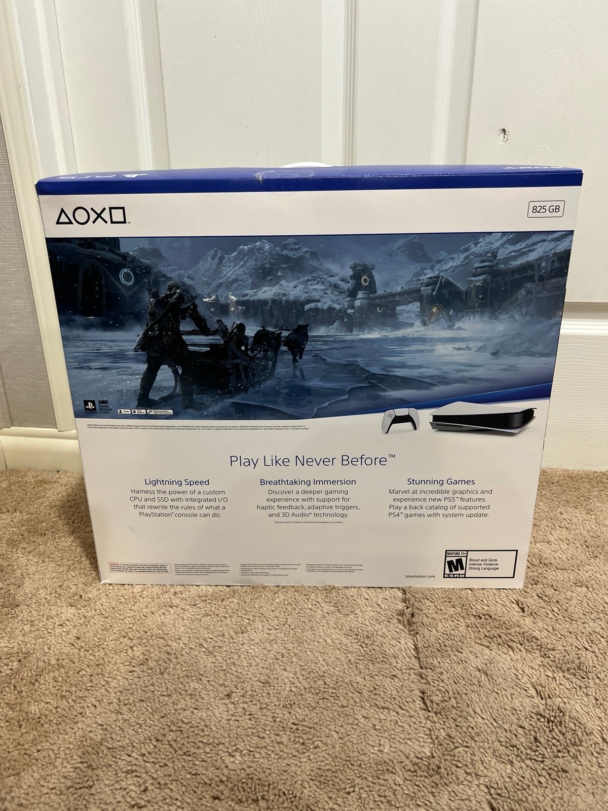 PlayStation 5 God Of War And Wireless Controller Factory Sealed 1G32