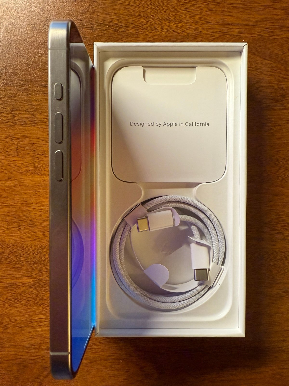 iPhone 15 pro Natural Titanium 256 GB Unlocked 8N92