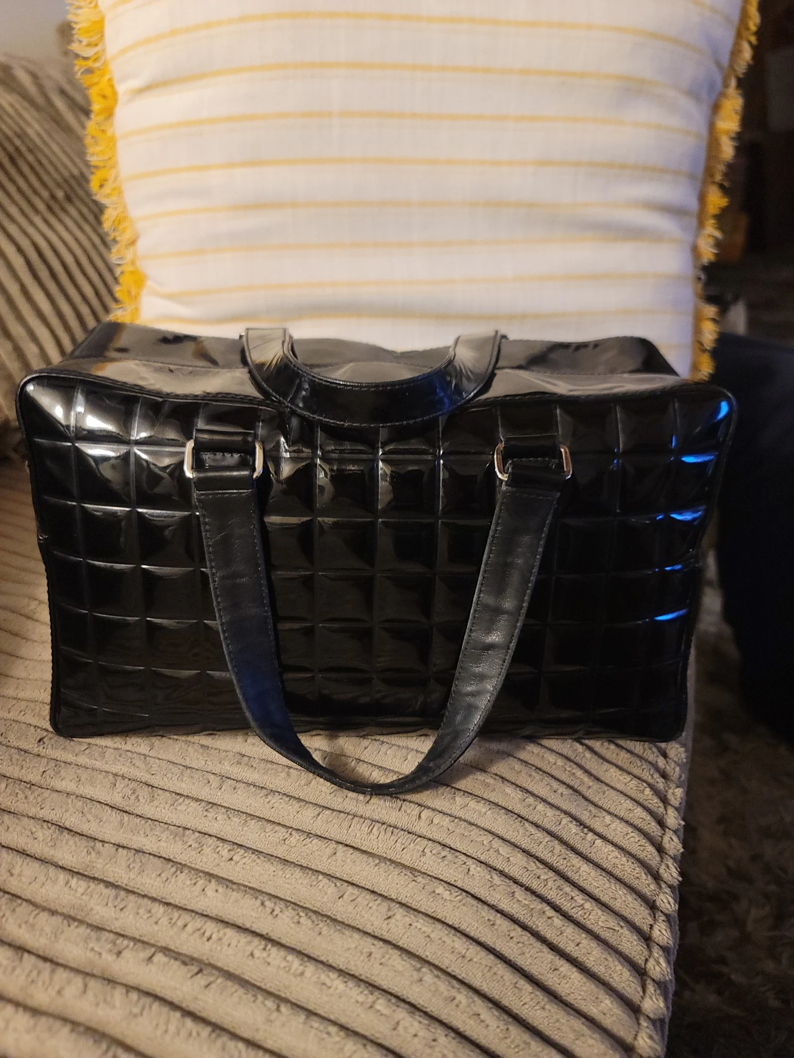 Chanel Black Chocolate Bar Bag