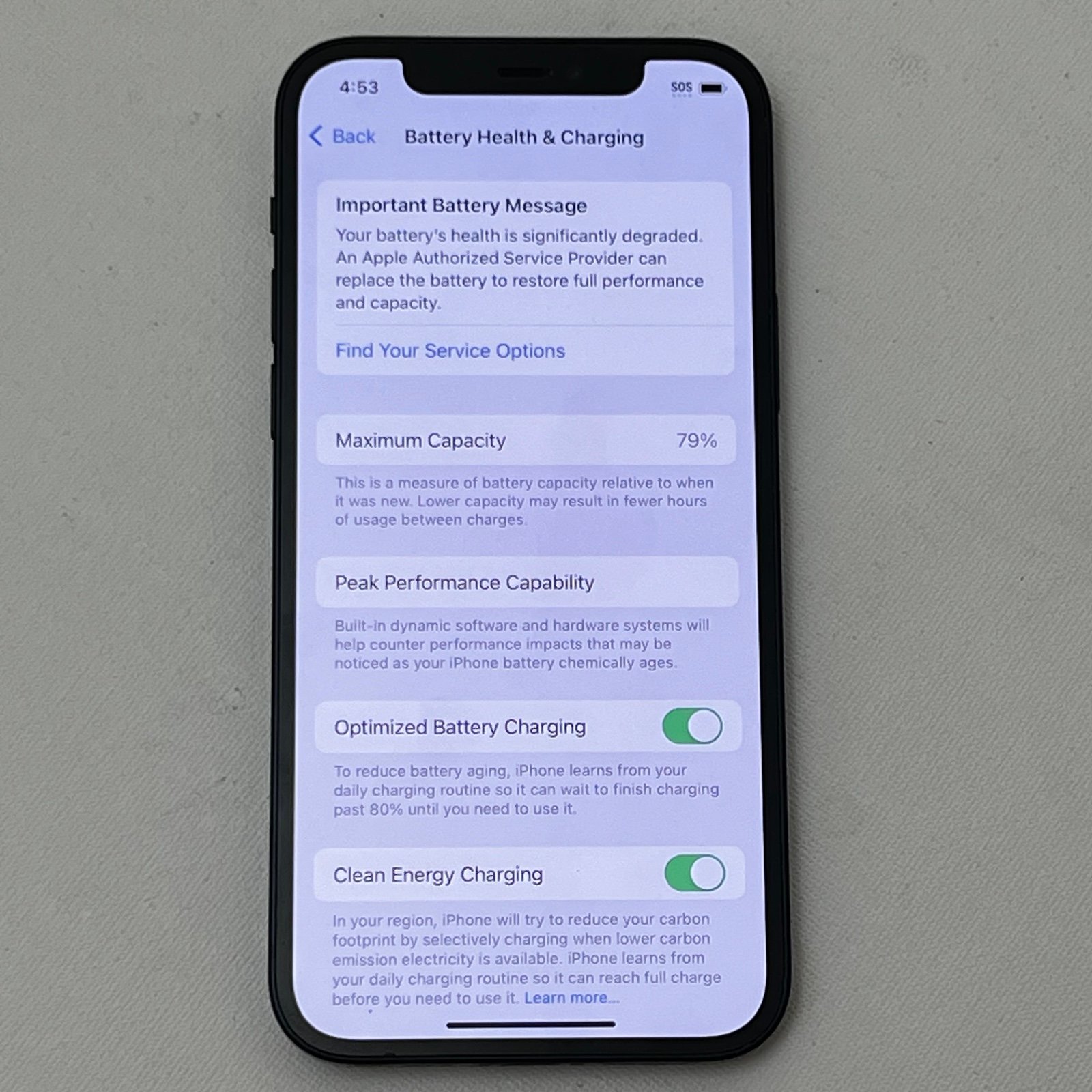 Apple iPhone 12 64gb Unlocked 79% Battery Health 3Z25
