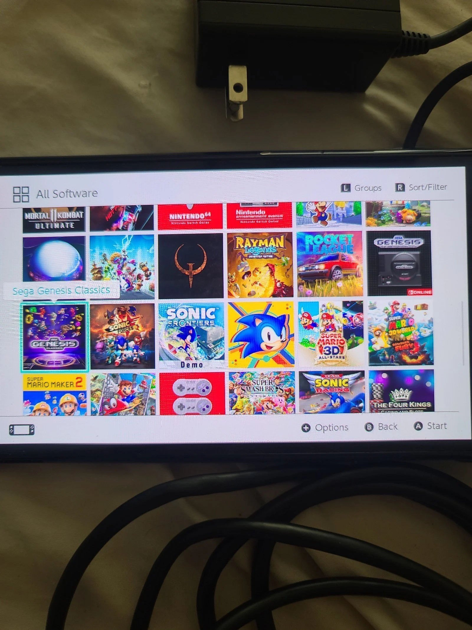 Nintendo Switch Oled model with lots of Games 6T13