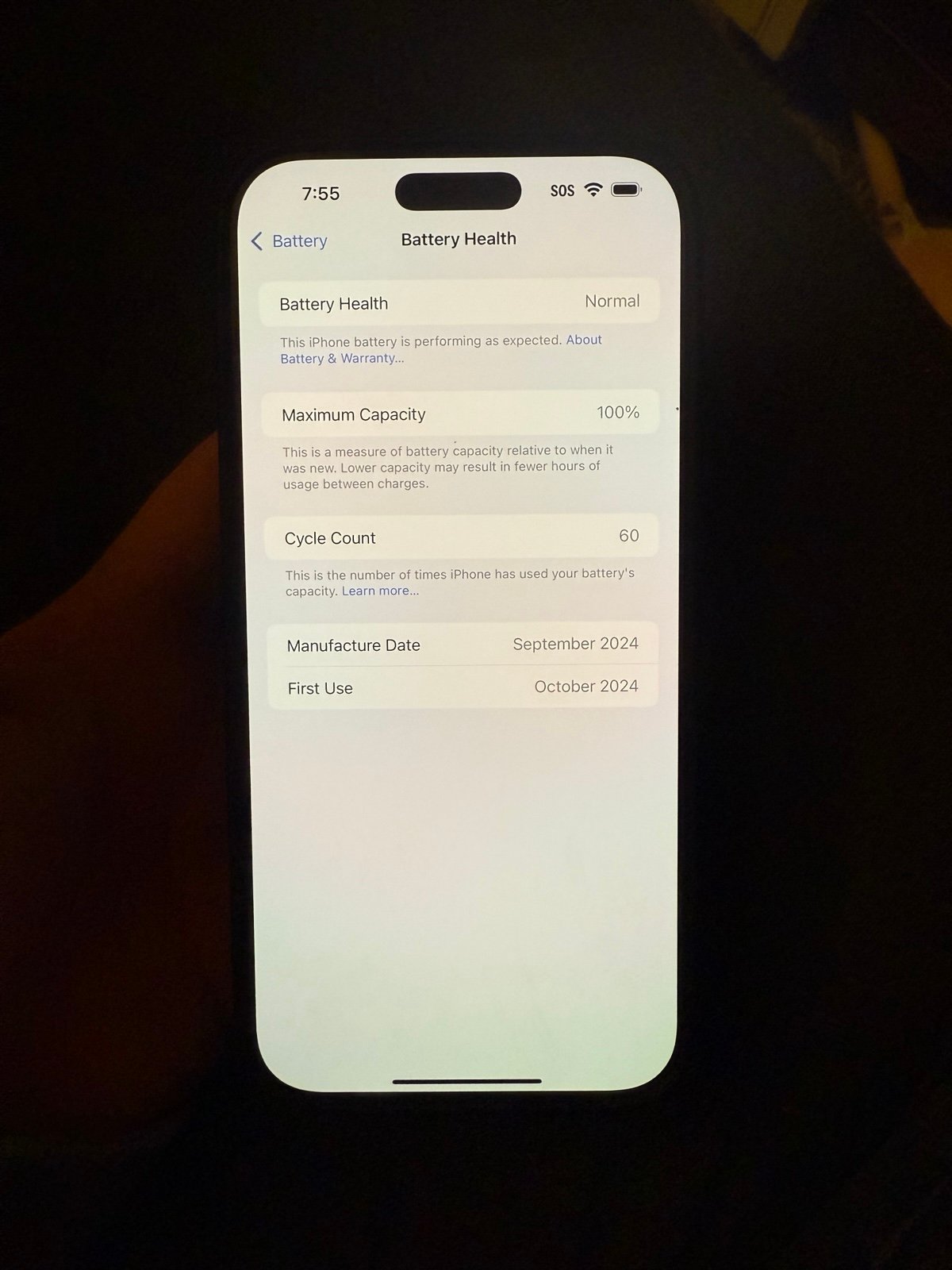 iphone 16 pro max 256GB AT&T Black Titanium 3R13