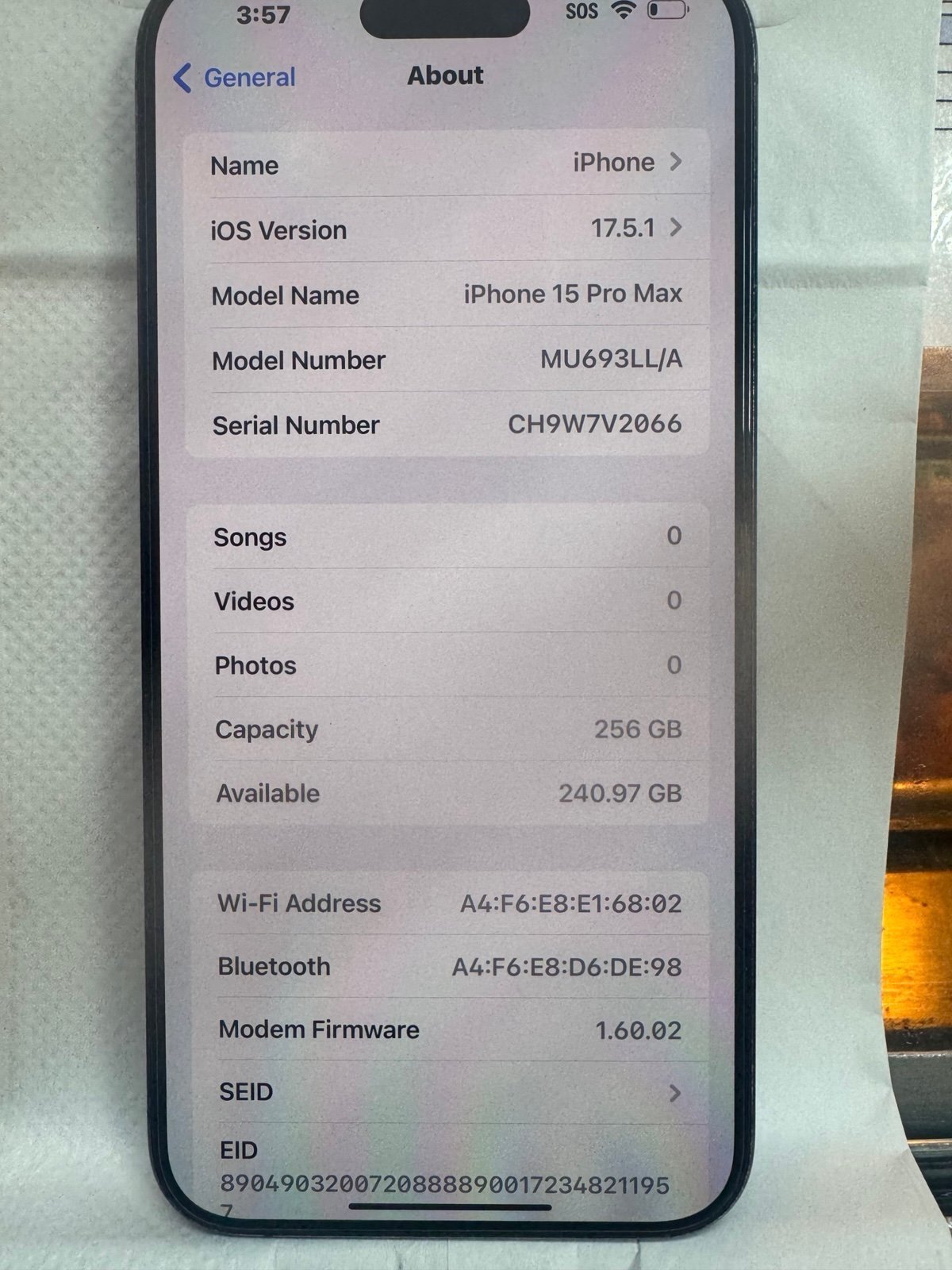 Apple iphone 15 pro max phone unlocked 6A71