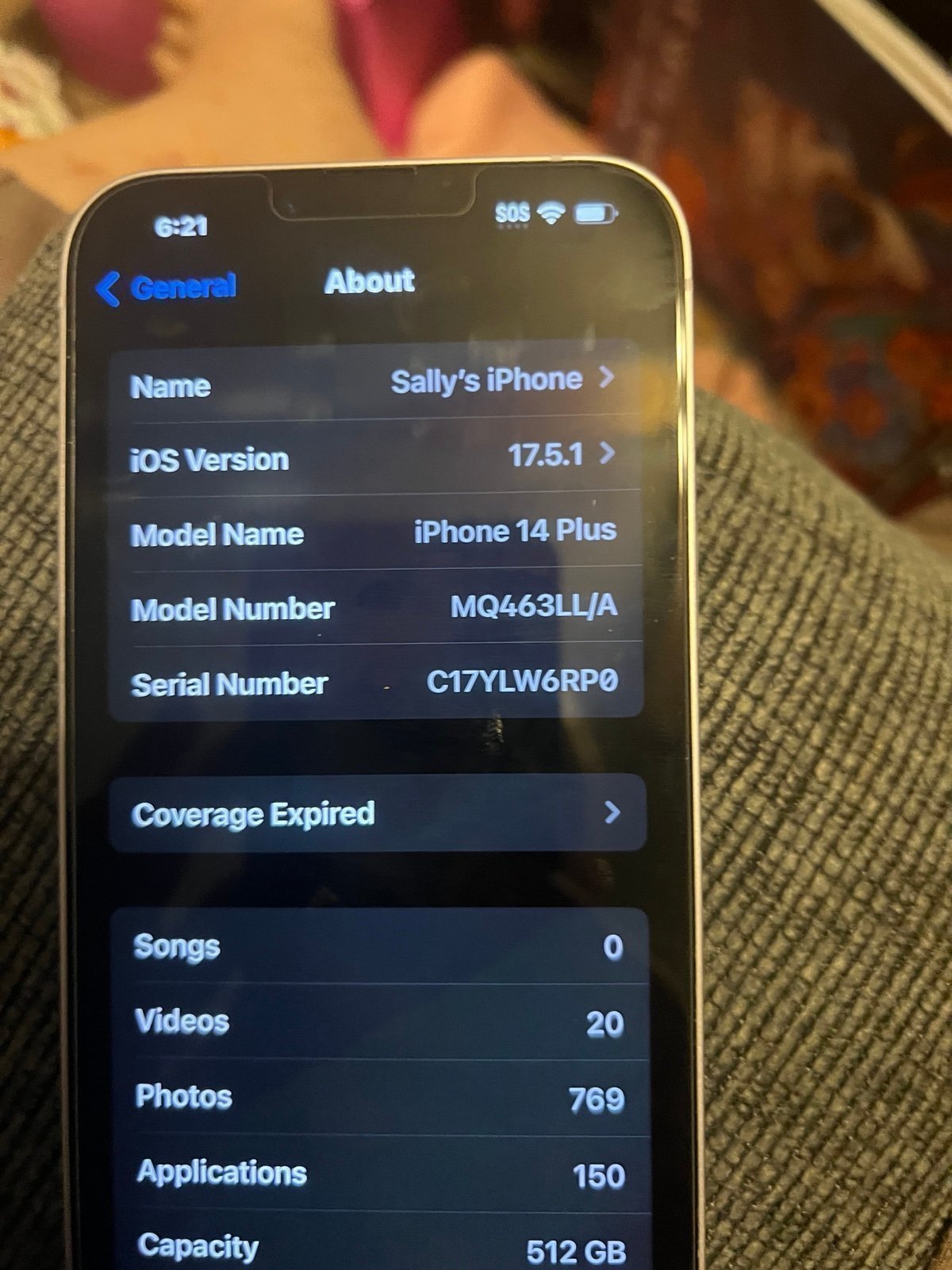 SOLD - iphone 14 plus unlocked new 512gb