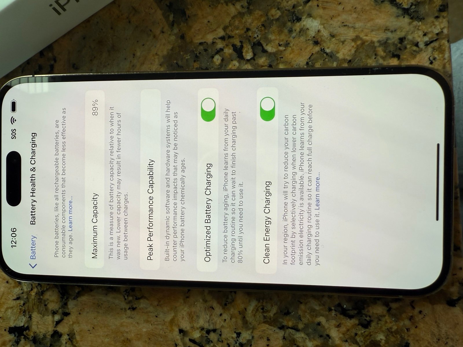 iPhone 14 Pro Max Gold 128 GB 8F21