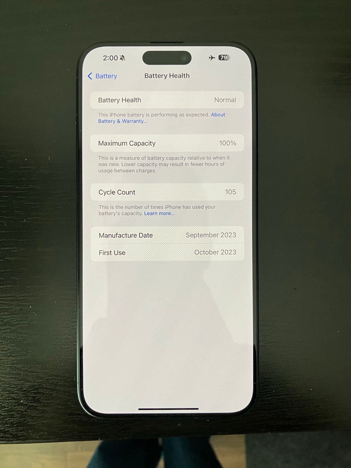 iPhone 15 Pro Max 256GB Blue Titanium AT&T 9P56