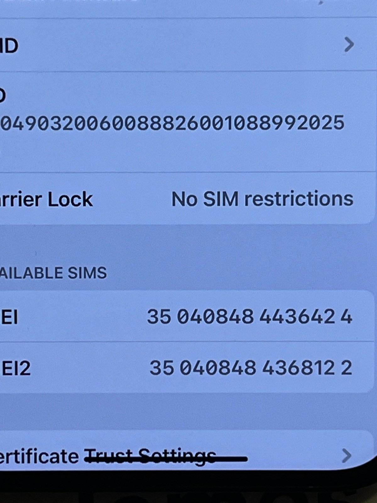 Unlocked iPhone 12 Pro Max 256 GB in Pacific Blue 6R51