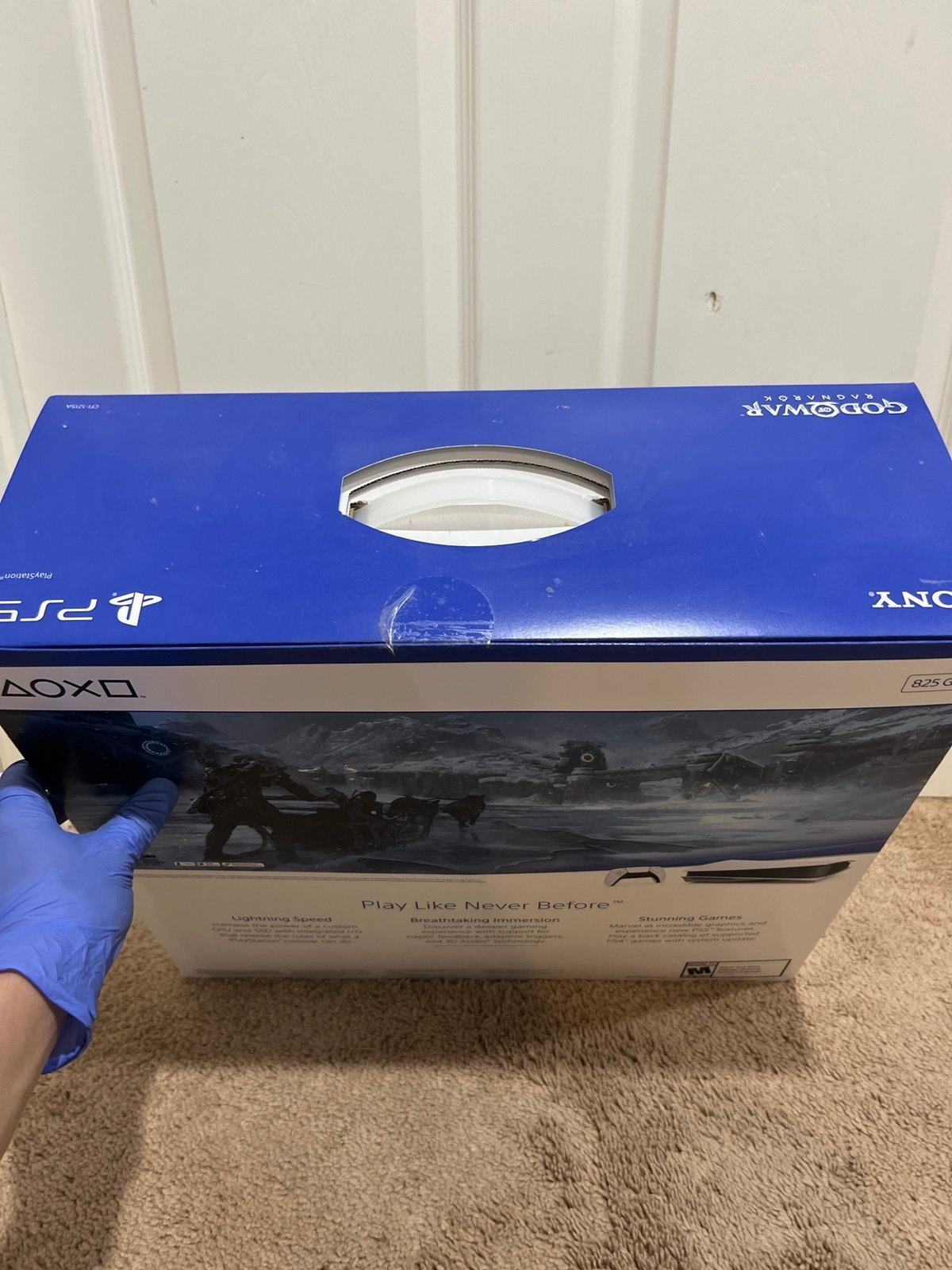 PlayStation 5 God Of War And Wireless Controller Factory Sealed 1G32