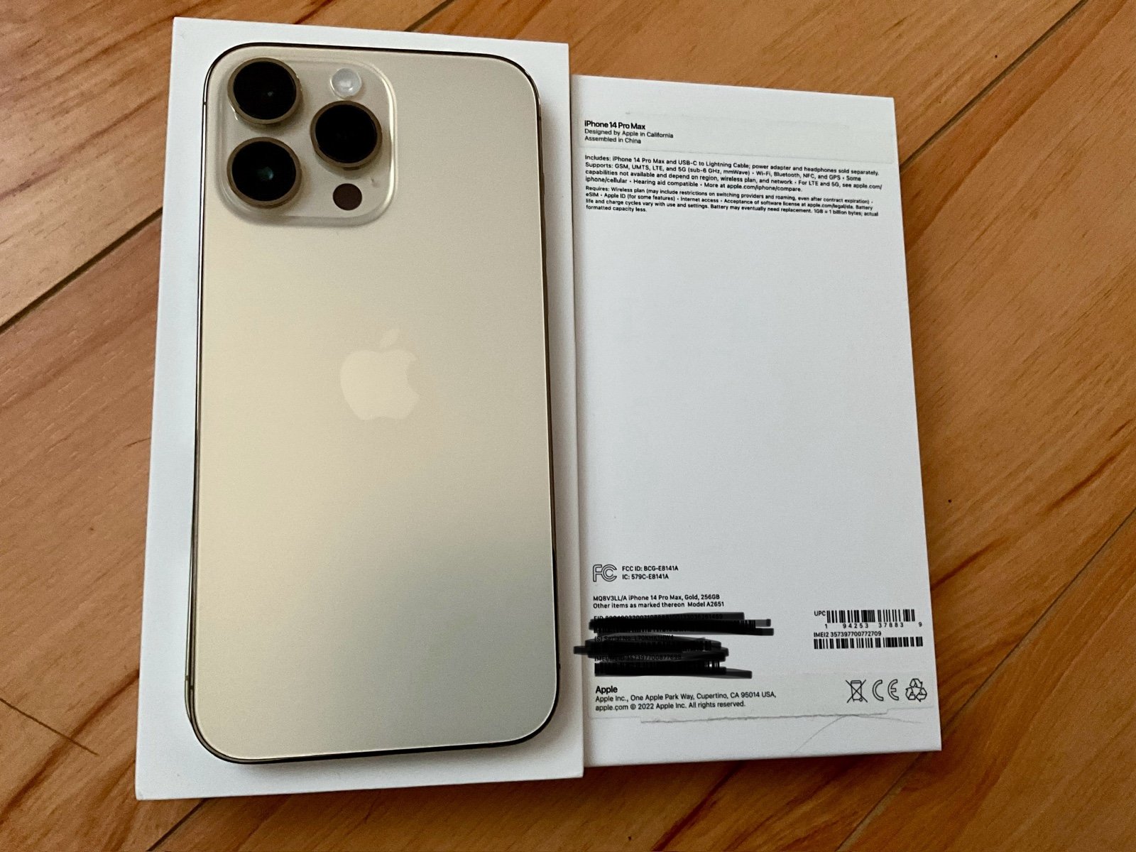 Apple iPhone 14 Pro Max 256 GB in Gold for Unlocked 9Z17