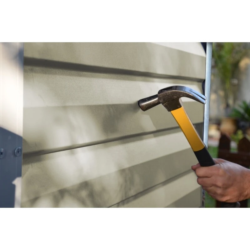 Skylight 6' wide x 8' deep plastic storage shed