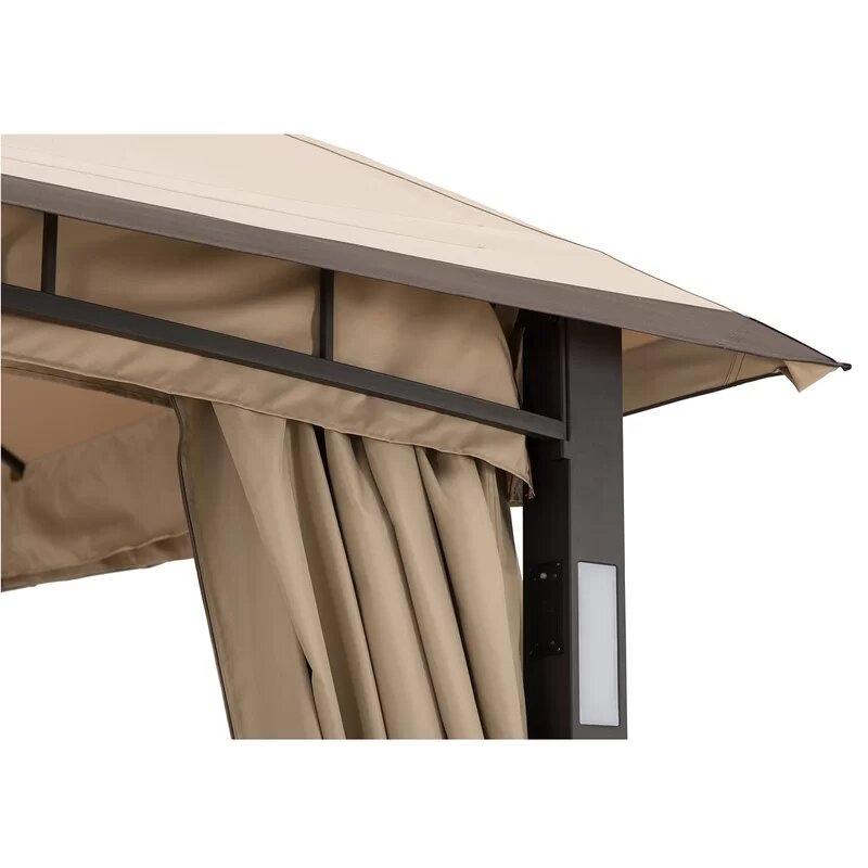 Moorehead 12 Ft. W x 10 Ft. D Steel Patio Gazebo