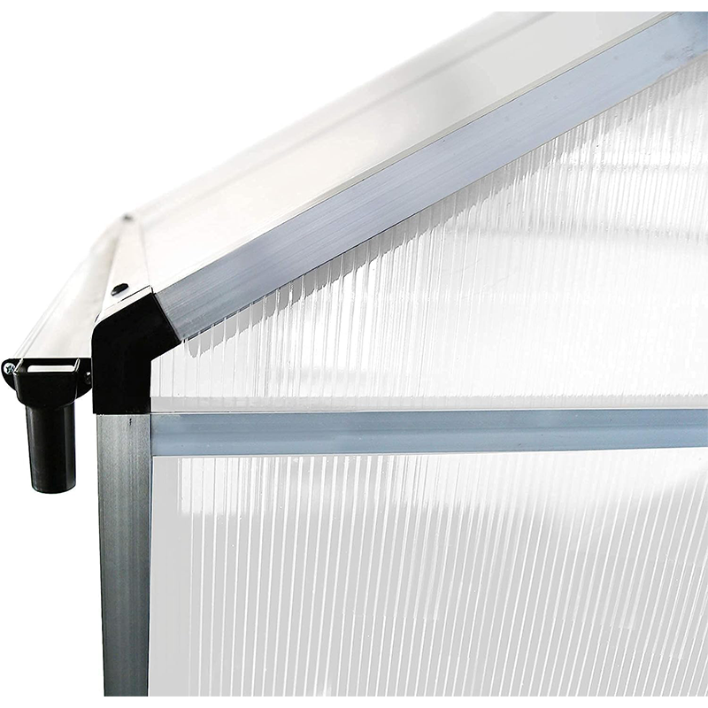 Gegaden Aluminium Greenhouse for the Garden, with 8 cm Thick Base, 301 x 238 x 195 cm, Versatile, Can be used as a Greenhouse, Garden Shed, Tomato Cultivation House, Cold Frame and Plant House