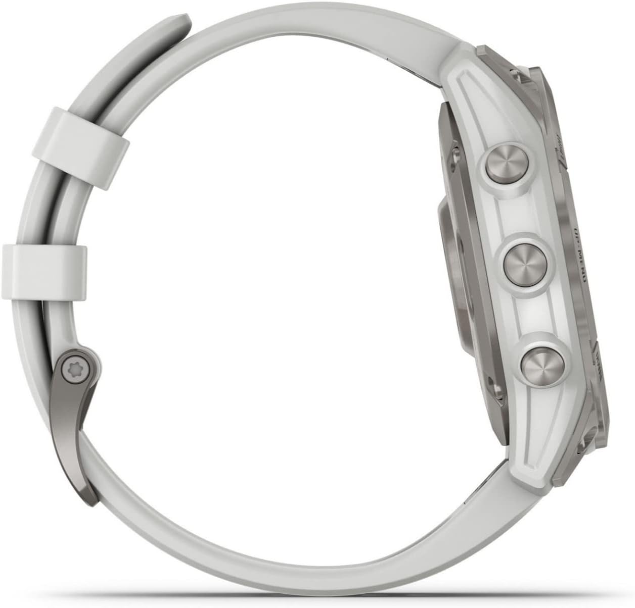 Garmin epix Gen 2, Premium active smartwatch, Health and wellness features, touchscreen AMOLED display, adventure watch with advanced features, white titanium