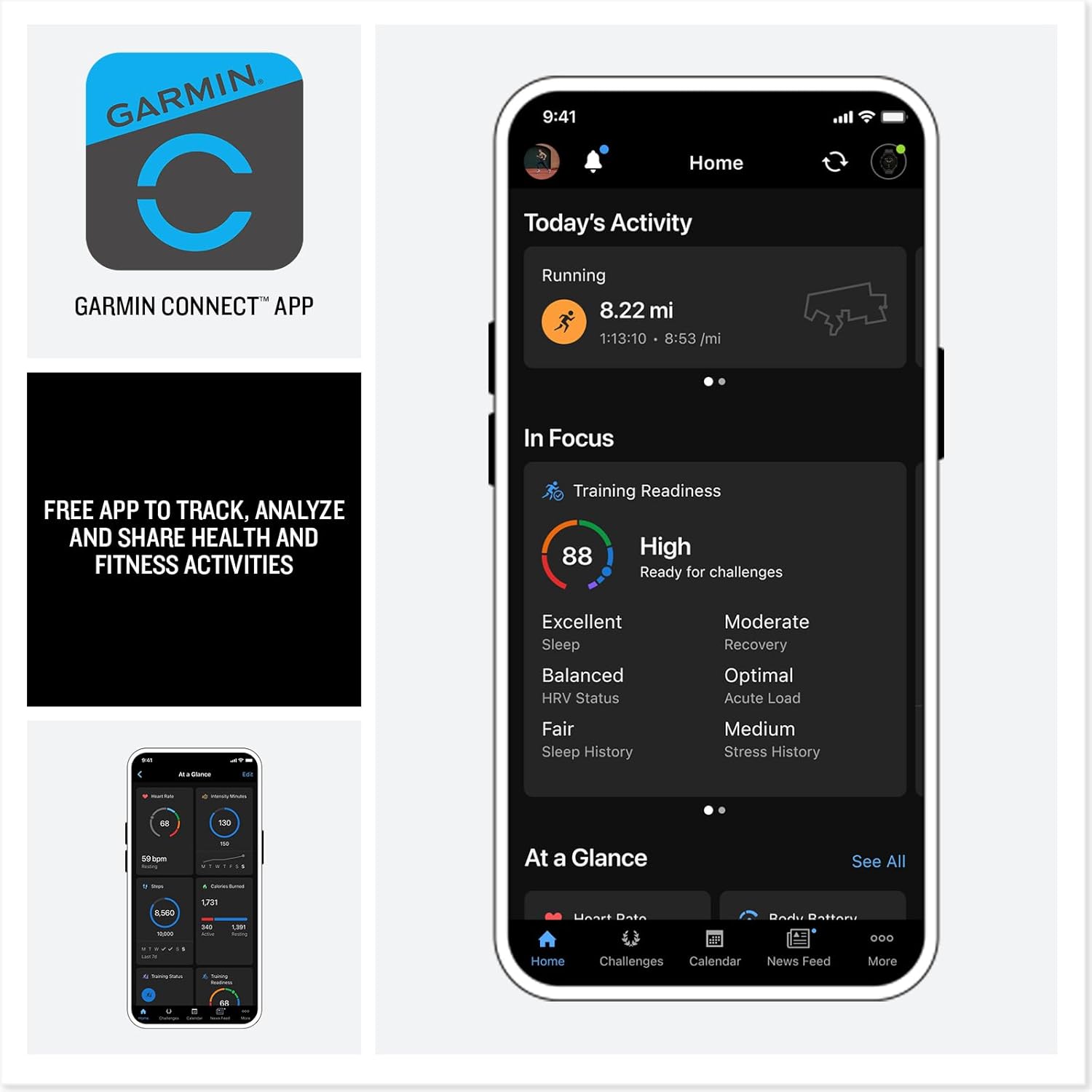 Garmin® Forerunner® 570, 42mm, Advanced GPS Running and Triathlon Smartwatch, AMOLED Display, Training and Recovery Features, Raspberry Aluminum with Translucent Bone/Mango Band