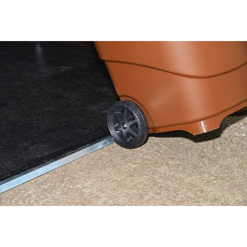 Skylight 6' wide x 3.5' deep plastic storage shed