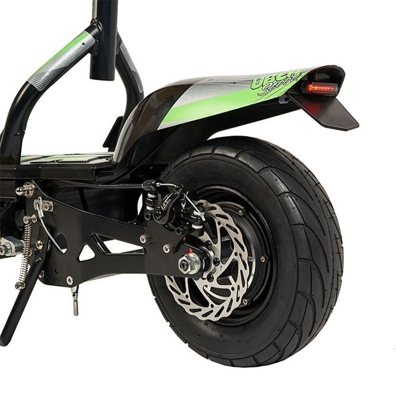 PATINETE ELÉCTRICO 300W CON SILLÍN, PLEGABLE Y DE COLOR VERDE